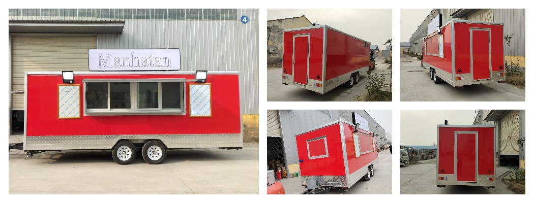 custom mobile kitchen food trailer for sale in maldives